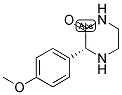 (R)-3-(4-METHOXY-PHENYL)-PIPERAZIN-2-ONE Struktur