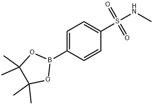 N-METHYL-4-BENZENESULFONAMIDEBORONIC ACID PINACOL ESTER Struktur