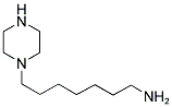 1-(7-AMINOHEPTYL)PIPERAZINE Struktur