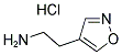 2-ISOXAZOL-4-YL-ETHYLAMINE HCL Struktur