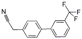 [3'-(TRIFLUOROMETHYL)[1,1'-BIPHENYL]-4-YL]ACETONITRILE Struktur