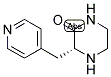 (R)-3-PYRIDIN-4-YLMETHYL-PIPERAZIN-2-ONE Struktur