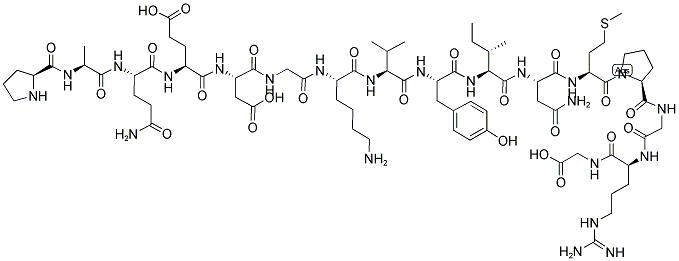 DAP10 SIGNALING FRAGMENT Struktur