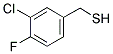 3-CHLORO-4-FLUOROBENZYL MERCAPTAN Struktur