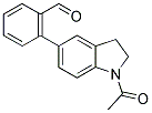 2-(1-ACETYL-2,3-DIHYDRO-1H-INDOL-5-YL)BENZALDEHYDE Struktur