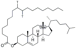 CHOLESTERYL STEARATE, [STEAROYL 9,10-3H] Struktur