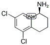 (S)-5,7-DICHLORO-1,2,3,4-TETRAHYDRO-NAPHTHALEN-1-YLAMINE Struktur