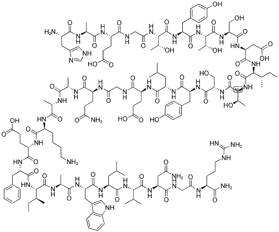 GLP-1 (7-36) AMIDE (CHICKEN, COMMON TURKEY) Struktur