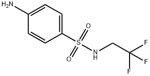 4-AMINO-N-(2,2,2-TRIFLUOROETHYL)BENZENESULFONAMIDE Struktur