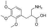 2-AMINOMETHYL-3-(2,3,4-TRIMETHOXY-PHENYL)-PROPIONIC ACID Struktur