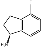 (R)-4-FLUORO-INDAN-1-YLAMINE Struktur