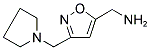 [3-(1-PYRROLIDINYLMETHYL)-5-ISOXAZOLYL]METHANAMINE Struktur