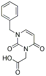 (3-BENZYL-2,6-DIOXO-3,6-DIHYDRO-2H-PYRIMIDIN-1-YL)-ACETIC ACID Struktur