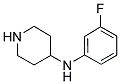 (3-FLUORO-PHENYL)-PIPERIDIN-4-YL-AMINE Struktur