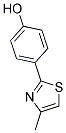 4-(4-METHYL-1,3-THIAZOL-2-YL)PHENOL Struktur