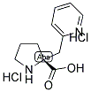 (R)-ALPHA-(2-PYRIDINYLMETHYL)-PROLINE-2HCL Struktur