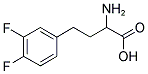 2-AMINO-4-(3,4-DIFLUORO-PHENYL)-BUTYRIC ACID Struktur