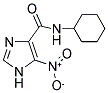 N-CYCLOHEXYL-5-NITRO-1H-IMIDAZOLE-4-CARBOXAMIDE Struktur