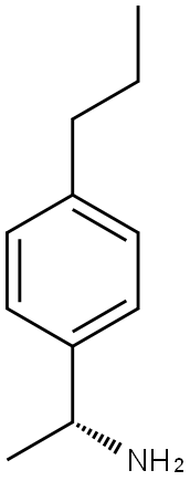 (R)-1-(4-PROPYLPHENYL)ETHANAMINE Struktur