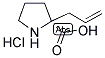 (S)-ALPHA-ALLYL-PROLINE-HCL Struktur