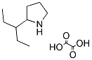 2-(1-ETHYLPROPYL)PYRROLIDINE OXALATE Struktur