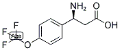 (S)-3-AMINO-3-(4-TRIFLUOROMETHOXY-PHENYL)-PROPIONIC ACID Struktur