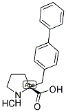 (R)-ALPHA-(4-BIPHENYLMETHYL)-PROLINE-HCL Struktur