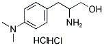 2-AMINO-3-(4-DIMETHYLAMINOPHENYL)PROPANOL DIHYDROCHLORIDE Struktur