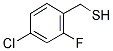 4-CHLORO-2-FLUOROBENZYL MERCAPTAN Struktur