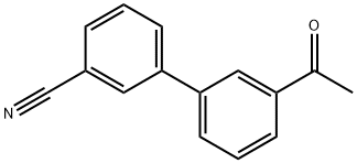 3'-ACETYL[1,1'-BIPHENYL]-3-CARBONITRILE Struktur