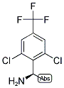 (R)-1-(2,6-DICHLORO-4-(TRIFLUOROMETHYL)PHENYL)ETHANAMINE Struktur