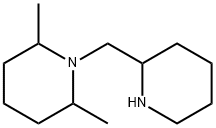 2,6-DIMETHYL-1-(2-PIPERIDINYLMETHYL)PIPERIDINE Struktur