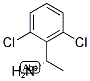 (S)-1-(2,6-DICHLOROPHENYL)ETHANAMINE Struktur