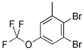 2,3-DIBROMO-5-(TRIFLUOROMETHOXY)TOLUENE Struktur