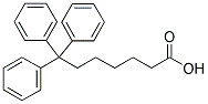 7,7,7-TRIPHENYLHEPTANOIC ACID Struktur