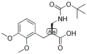 (S)-2-(TERT-BUTOXYCARBONYLAMINO-METHYL)-3-(2,3-DIMETHOXY-PHENYL)-PROPIONIC ACID Struktur