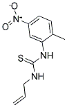 N-ALLYL-N'-(2-METHYL-5-NITROPHENYL)THIOUREA Struktur