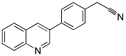 [4-(3-QUINOLINYL)PHENYL]ACETONITRILE Struktur