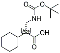 (R)-3-TERT-BUTOXYCARBONYLAMINO-2-CYCLOHEXYL-PROPIONIC ACID Struktur