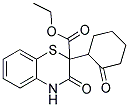 ETHYL 3-OXO-2-(2-OXOCYCLOHEXYL)-3,4-DIHYDRO-2H-1,4-BENZOTHIAZINE-2-CARBOXYLATE Struktur