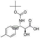 N-BOC-3-(S)-AMINO-2-(S)-HYDROXY-3-(4-METHYLPHENYL)PROPIONIC ACID Struktur