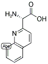 (S)-AMINO-QUINOLIN-2-YL-ACETIC ACID Struktur