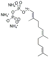 TRANS,CIS FARNESYL PYROPHOSPHATE, [1-14C] TRIAMMONIUM SALT Struktur