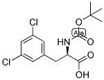 (R)-2-TERT-BUTOXYCARBONYLAMINO-3-(3,5-DICHLORO-PHENYL)-PROPIONIC ACID Struktur