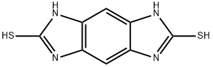 1,7-DIHYDRO-BENZO[1,2-D:4,5-D']DIIMIDAZOLE-2,6-DITHIOL Struktur