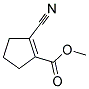 METHYL 1-CYANOCYCLOPENTENE-2-CARBOXYLATE Struktur