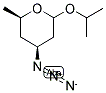 ISOPROPYL 4-AZIDO-2,3,4,6-TETRA-DEOXY-D-GLUCOPYRANOSIDE Struktur