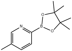 5-METHYLPYRIDINE-2-BORONIC ACID PINACOL ESTER Struktur