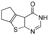 3,4A,5,6,7,8A-HEXAHYDRO-4H-CYCLOPENTA[4,5]THIENO[2,3-D]PYRIMIDIN-4-ONE Struktur