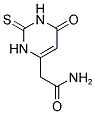 2-(6-OXO-2-THIOXO-1,2,3,6-TETRAHYDROPYRIMIDIN-4-YL)ACETAMIDE Struktur